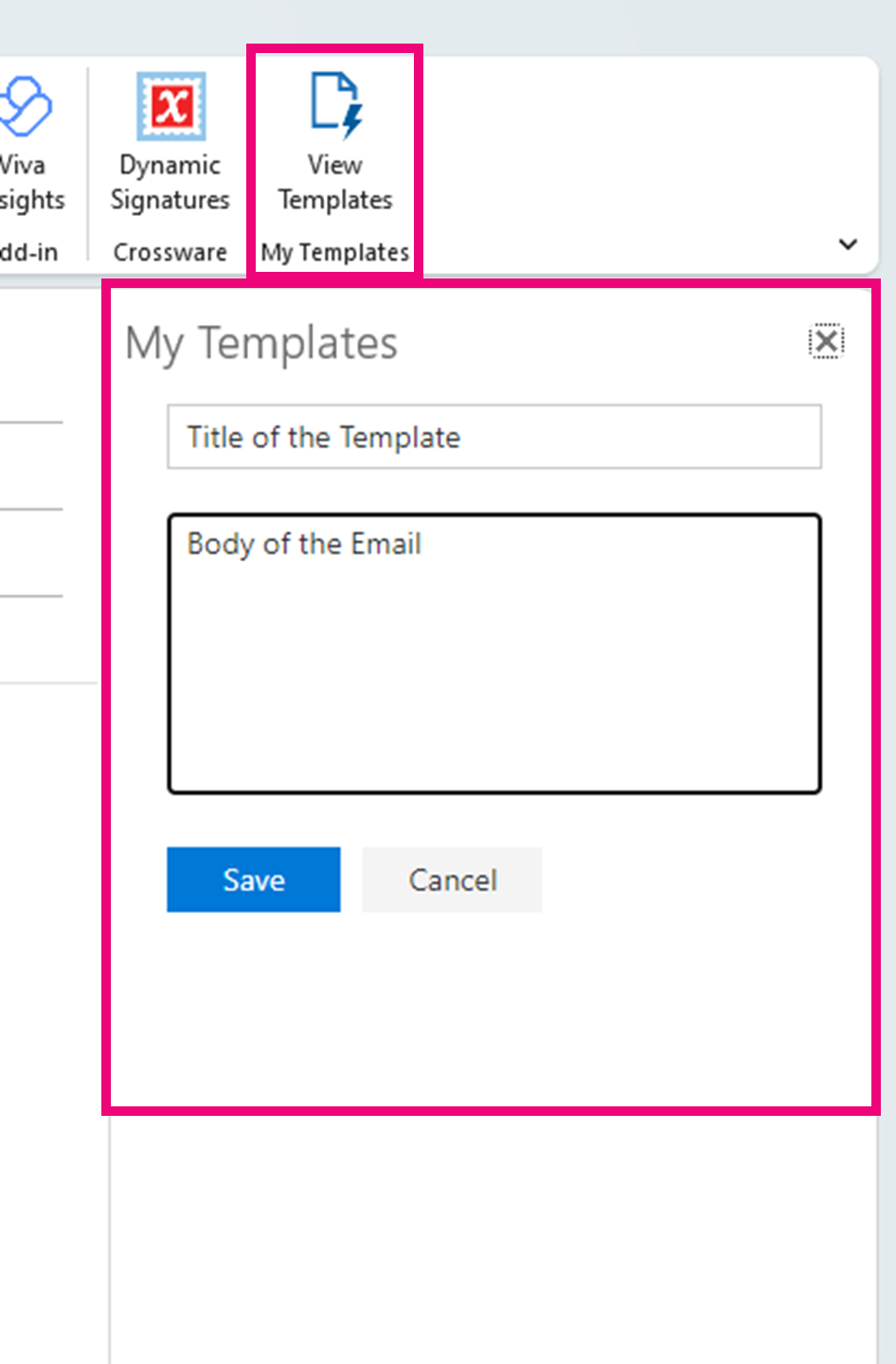 3. Templates writing